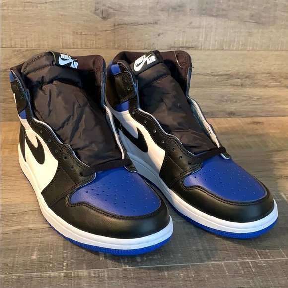 Jordan Other - Air Jordan 1 Retro High OG -Black-white-Game Royal